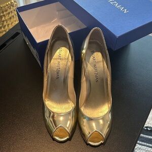 Stuart Weitzman Peep-Toe Pumps